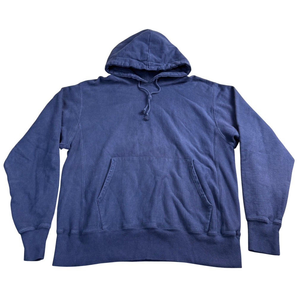 Champion Vintage Reverse Weave Hoodie Mens Large Heavyweight Pullover Sweatshirt